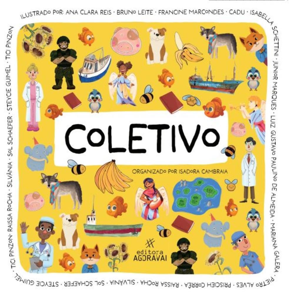 Coletivo, Livro Ilustrado por Artistas Brasileiros